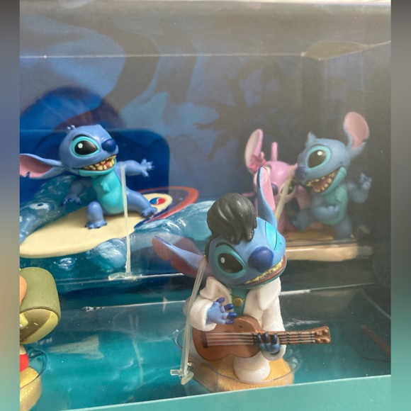 Disney Lilo & Stitch Figurine Playset 6 Figures Play Set NEW (Cake Topper) - Picture 3 of 9